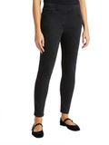 Pantaloni in tessuto denim con elastico in vita