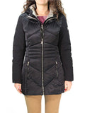 Cappotto trapuntato con finto gilet staccabile