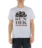 T-shirt con logo Follow the sun