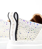 A. SMITH D Sneakers wembley con applicazioni iride azure