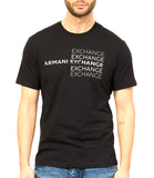 AX ARMANI U T-shirt logo metal
