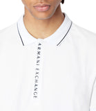 AX ARMANI U Polo con logo sul colletto