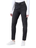 Mom jeans nero