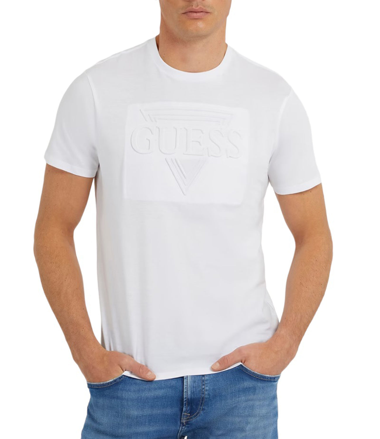 GUESS J U PRE T-shirt logo embossed