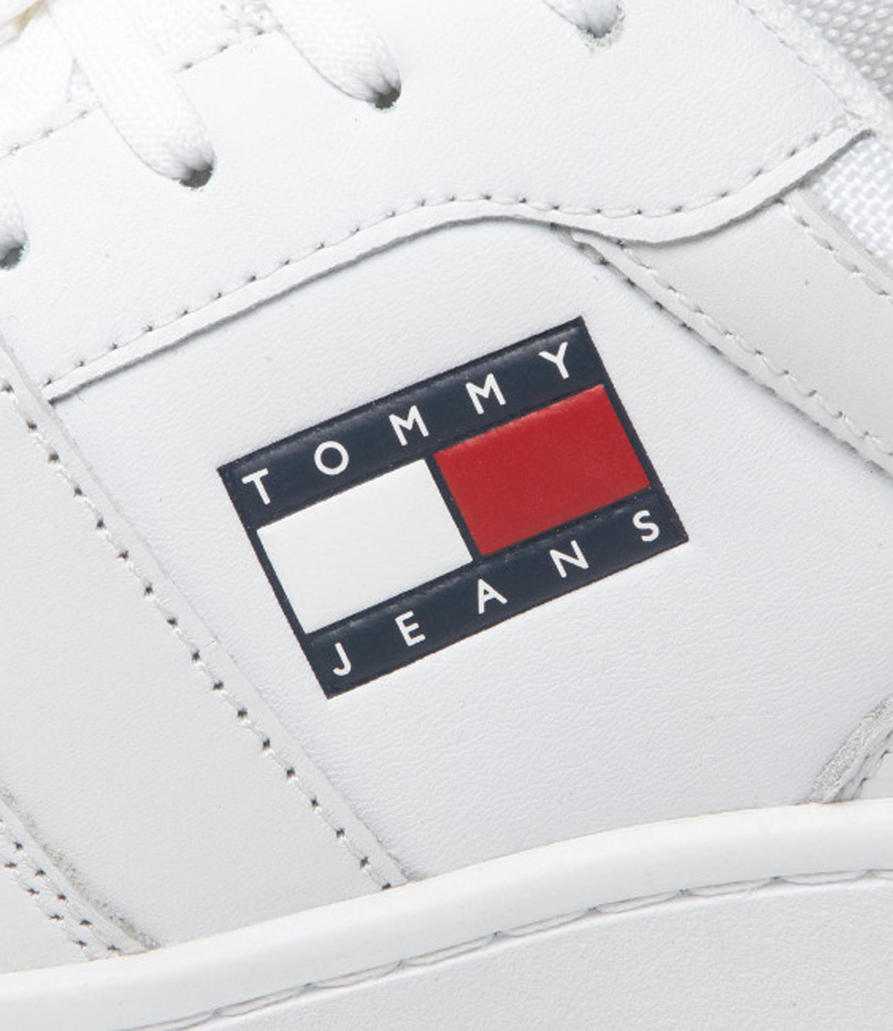 TOMMY J U CAL Sneakers bianche con logo TJ