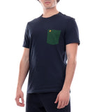 LYLE & SCOTT U T-shirt con tashino contrasto